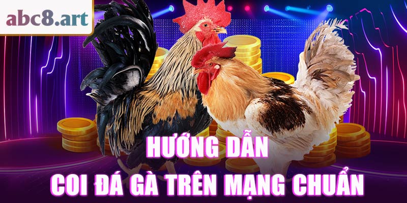 Hướng dẫn coi đá gà online đúng chuẩn